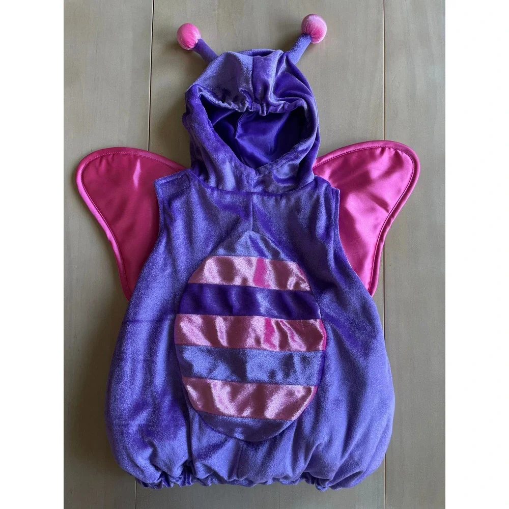 Koala Kids 3-6 Months Baby Girl Pink Purple Butterfly‎ Halloween Costume